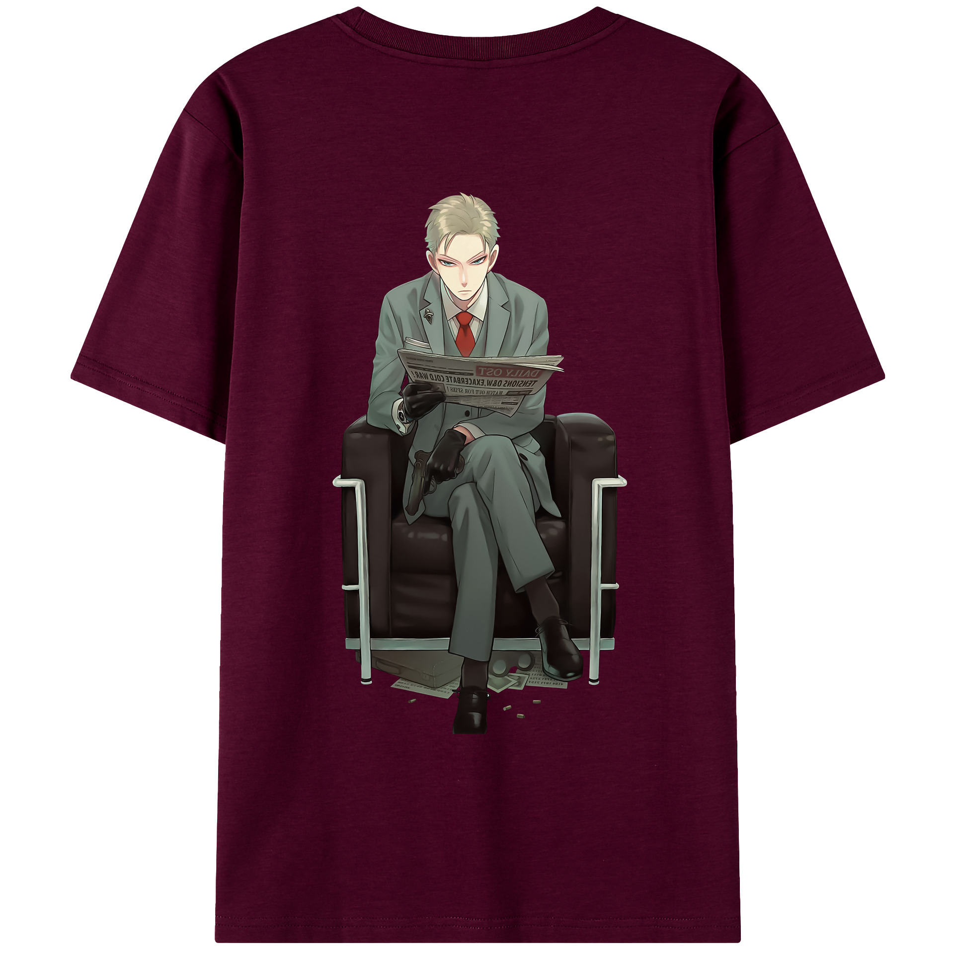 （画像用） SPY×FAMILY间谍家家酒 レディース半袖Tシャツ(バックプリント)